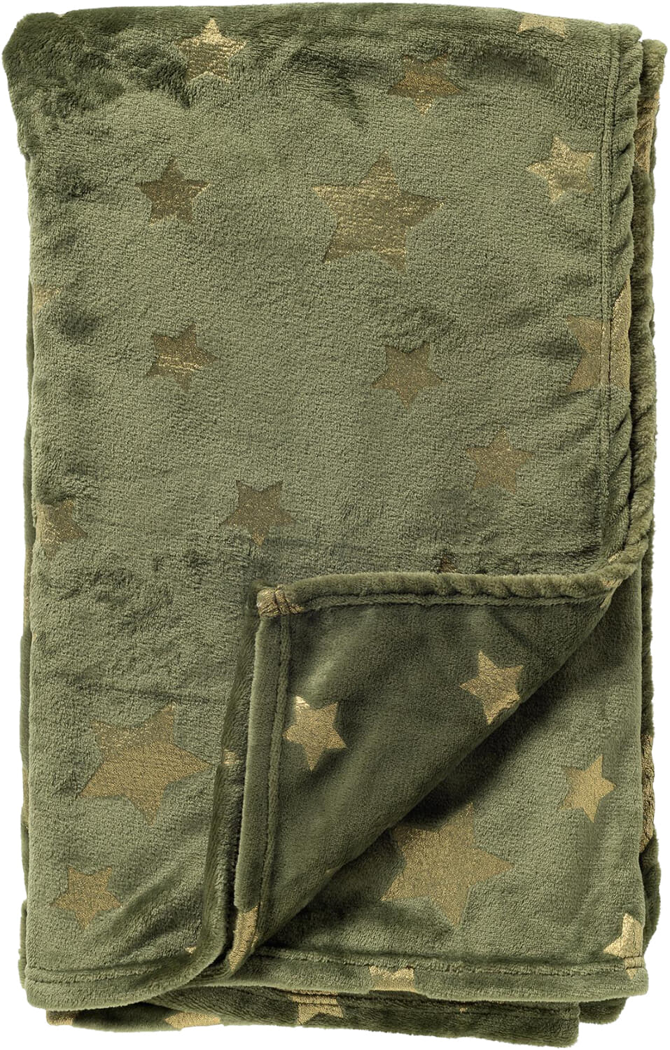 Dutch Decor Plaid Starry Nights 150x200 cm Bronze Green Groen