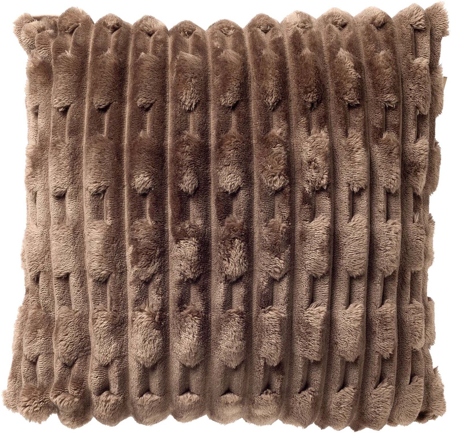 Dutch Decor Kussen Luca 45x45 cm  Bruin
