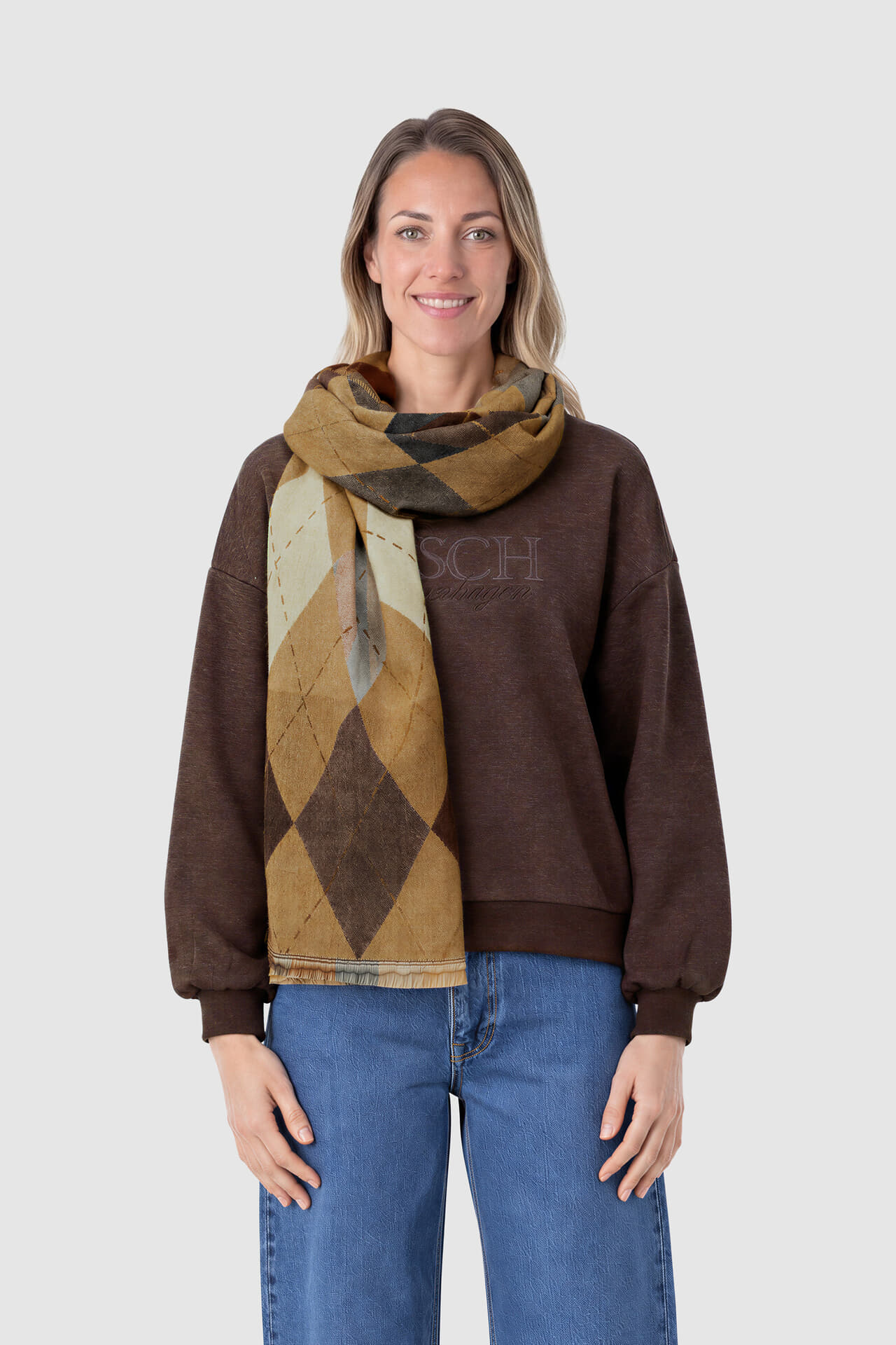 Zo Sjaal Taupe