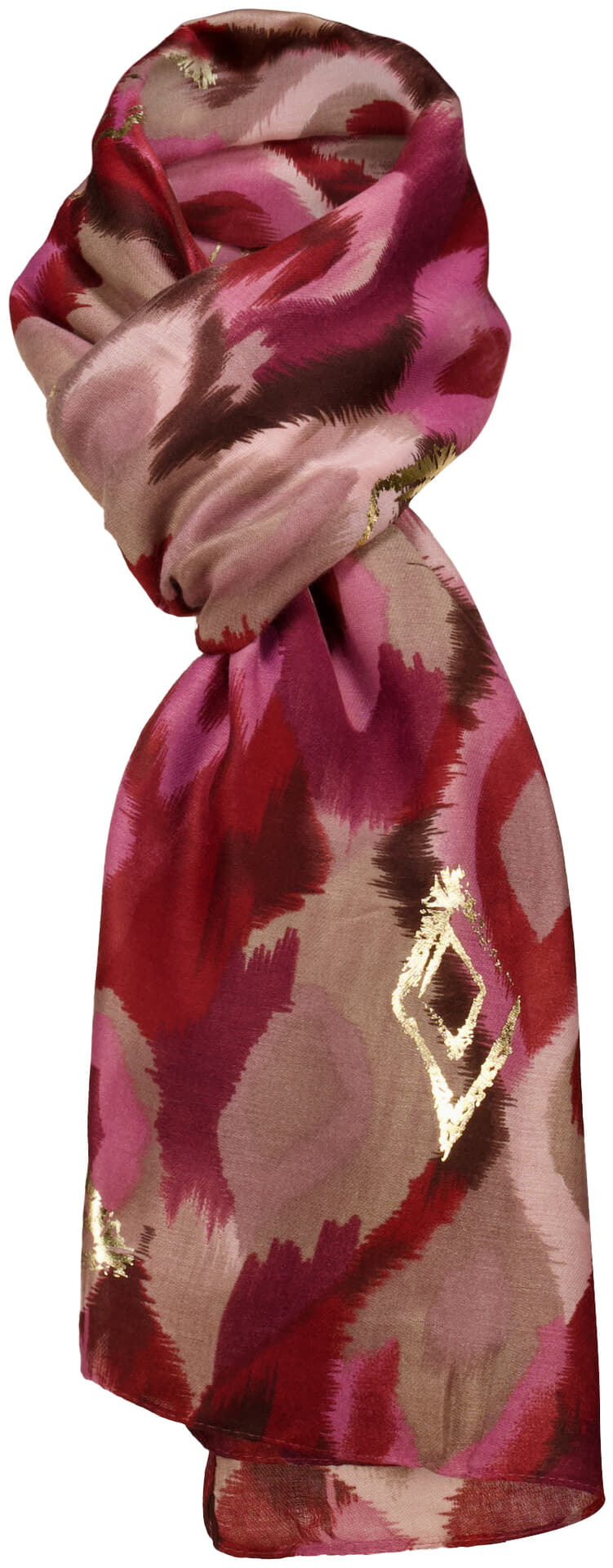 Zo Sjaal Bordeaux Rood