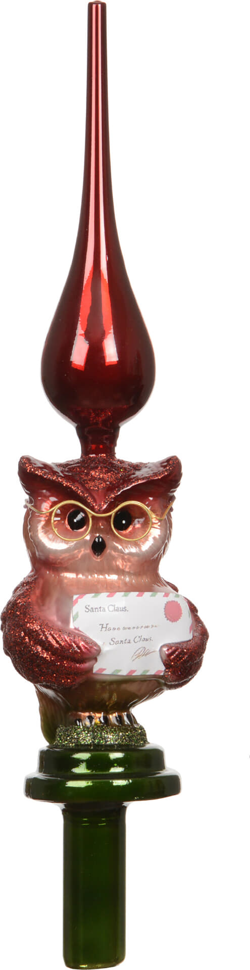 Bomont Collection Piek Uil 6.1 cm x 5.5 x 30.5 cm Rood
