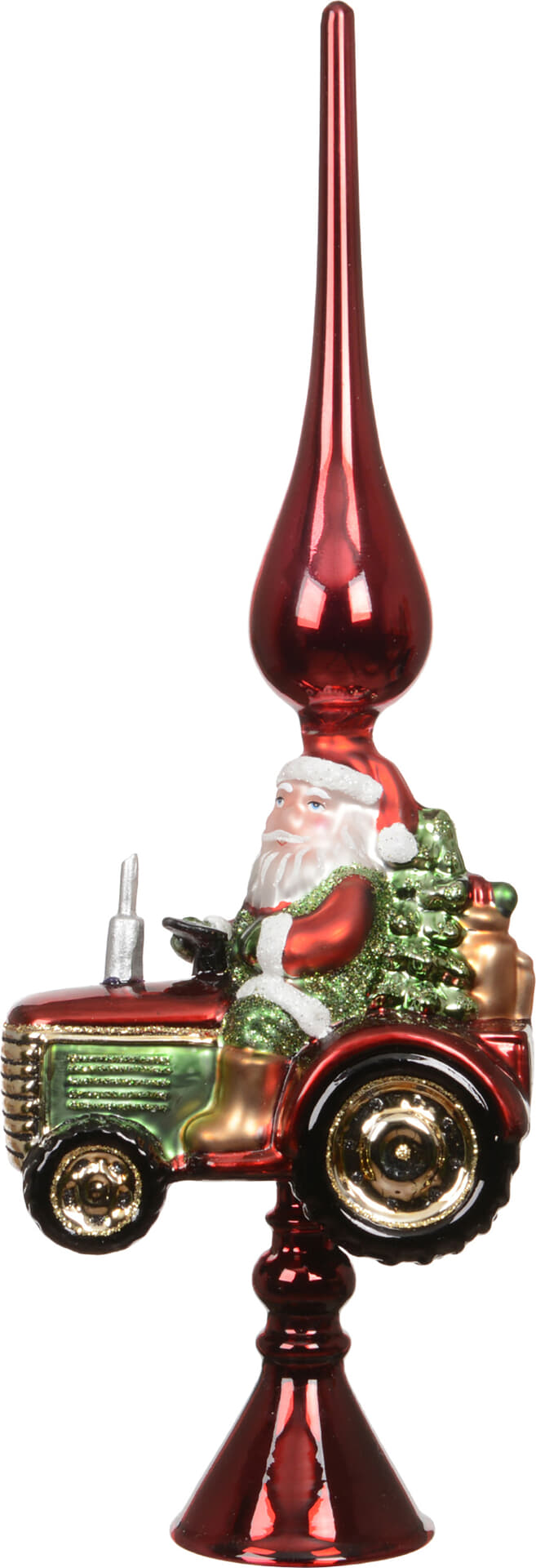 Bomont Collection Piek glas treetopper 10.5 x 5.5 x 30cm Multi