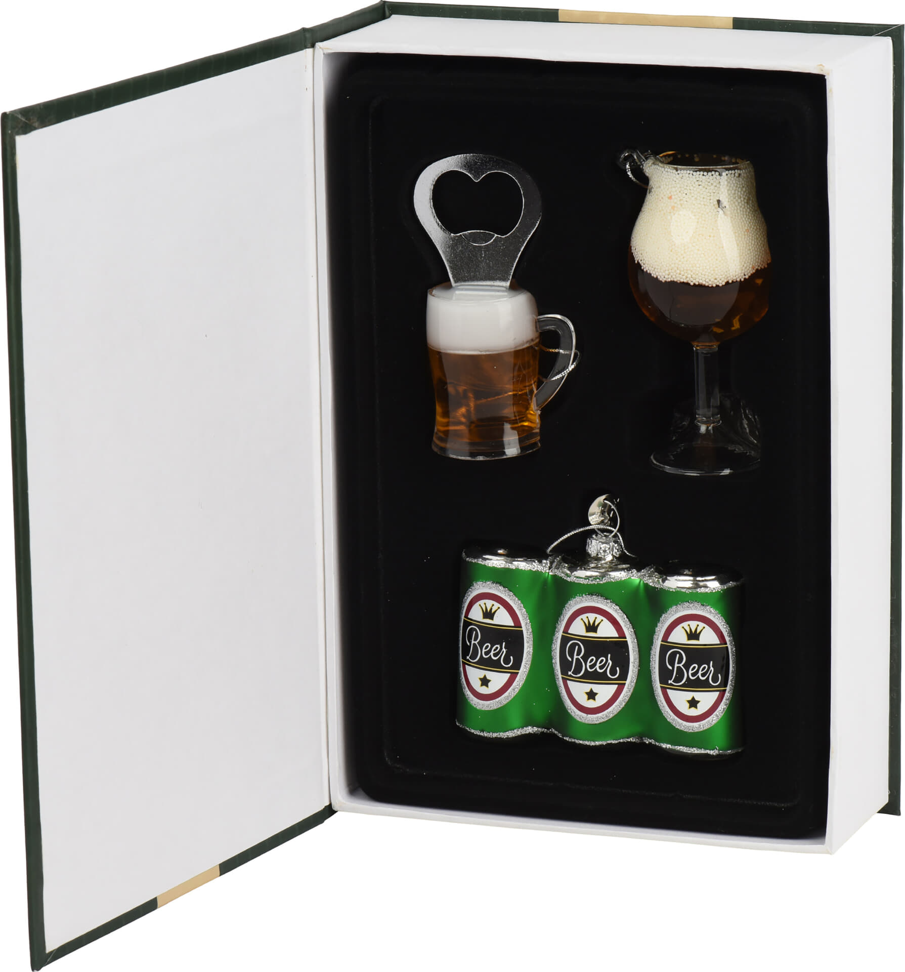 Bomont Collection Figuur Mix Set van 3  L 4.7 cm x W 3.7 cm  H 8.7cm Multi