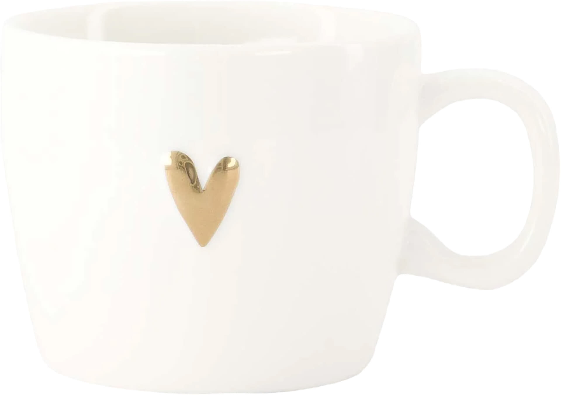 Zusss cappuccino mok hartje Goud
