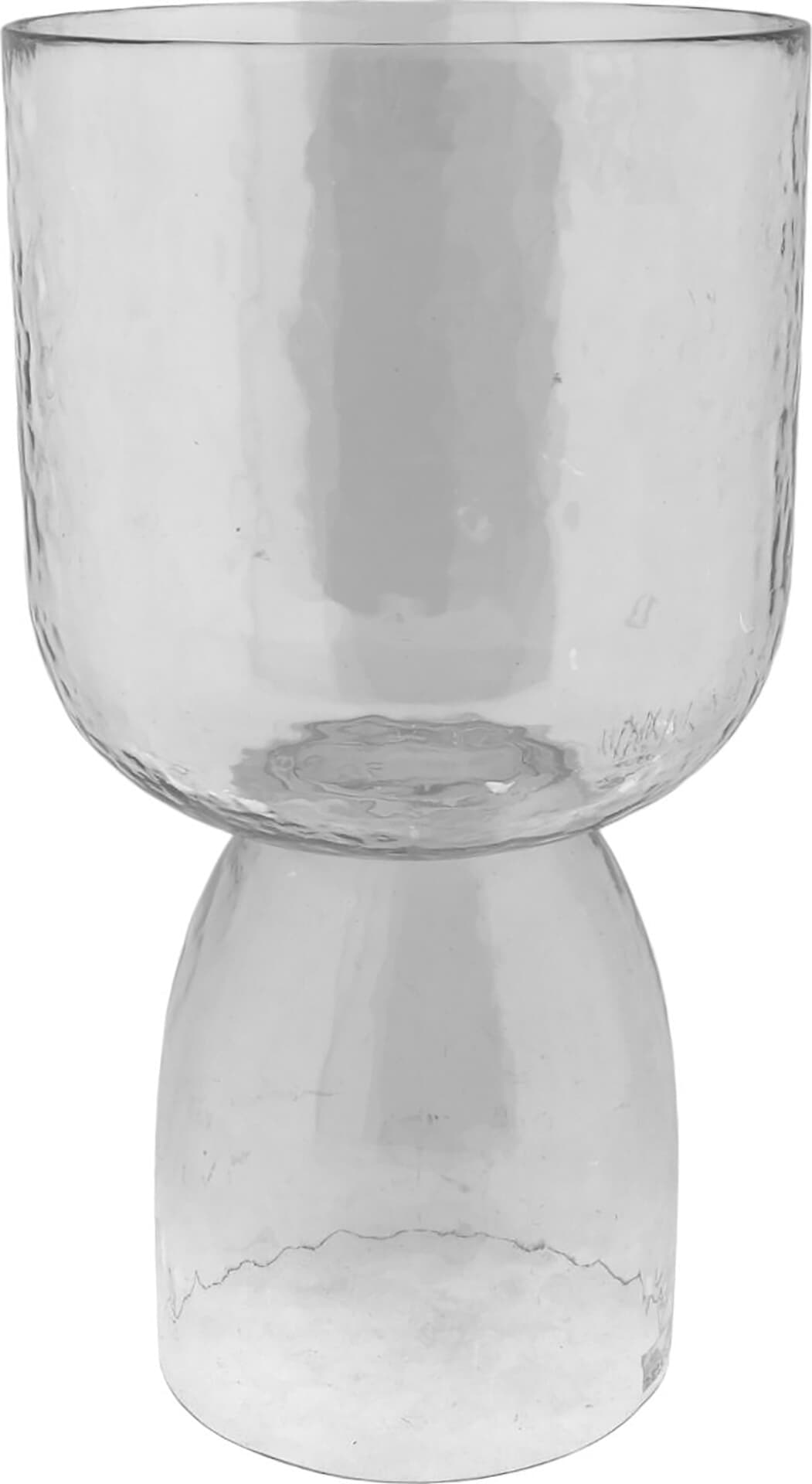 Bomont Collection Windlicht Bexa Curve 18 x 18 x 34 Wit