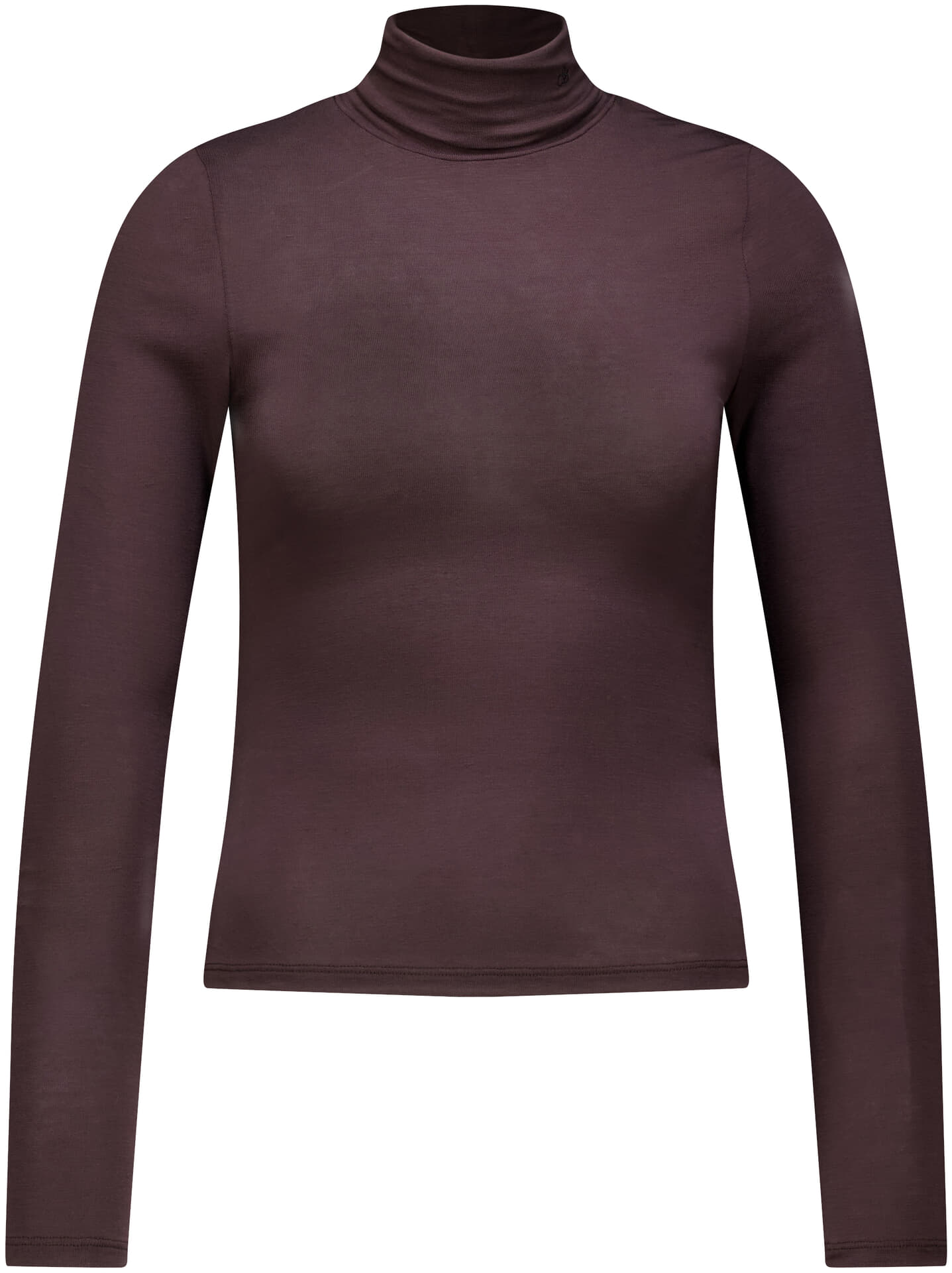 Scotch & Soda Longsleeve Roll Up Neck Antraciet