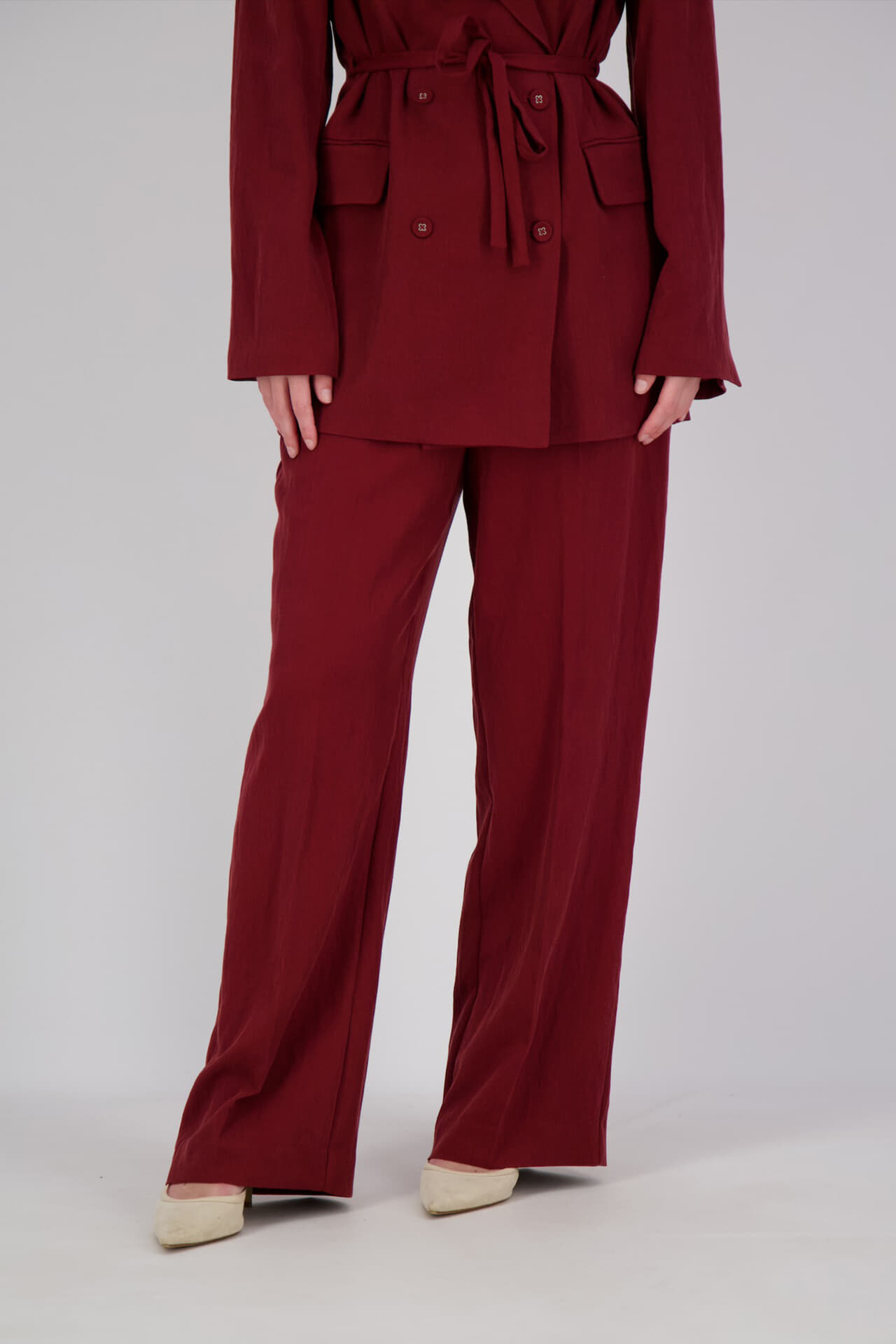 Scotch & Soda Pantalon Edie  Rood
