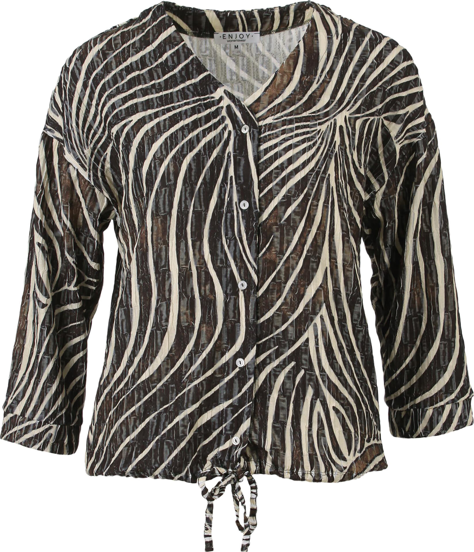 Enjoy Blouse Bruin