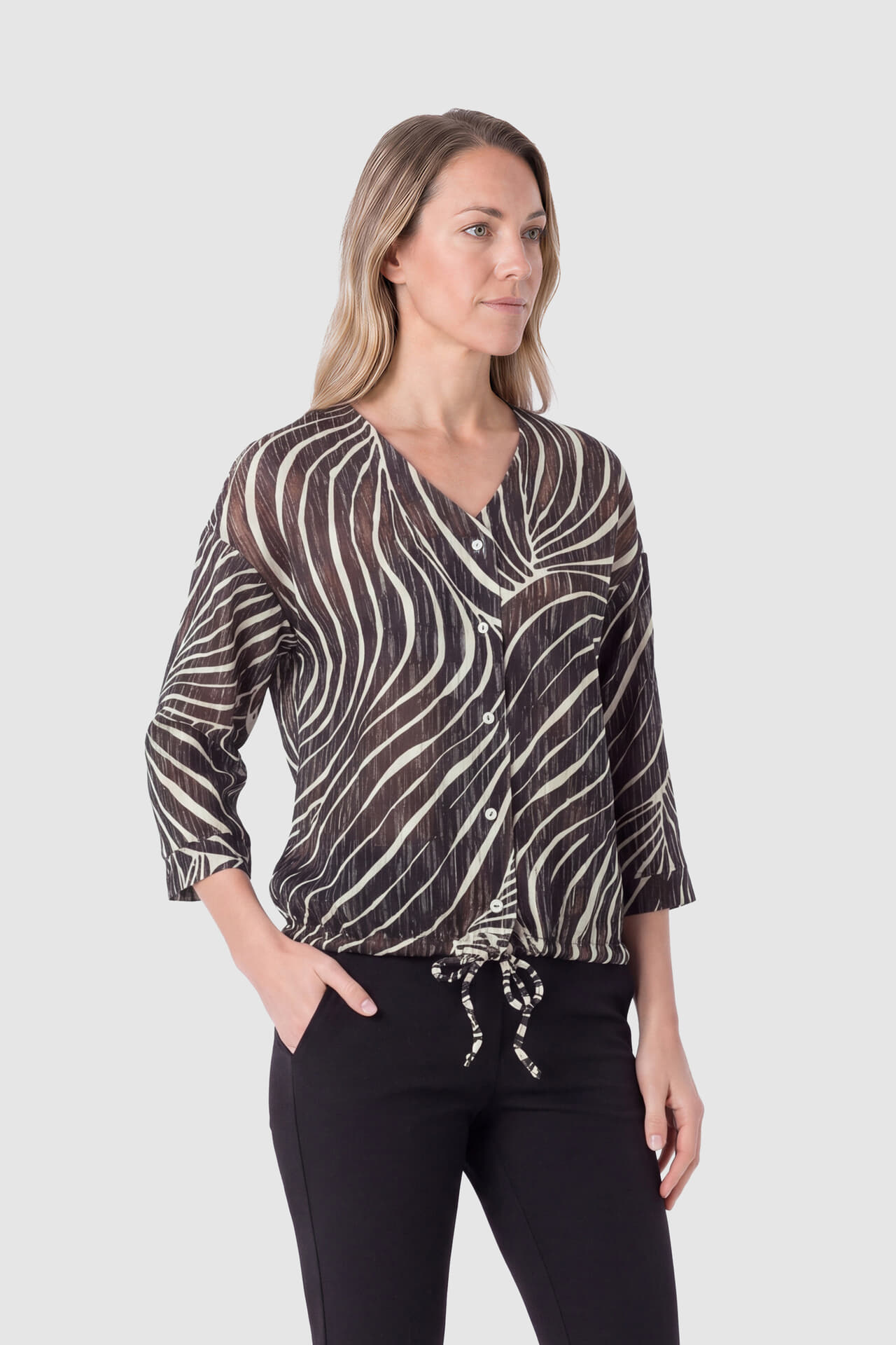Enjoy Blouse Bruin