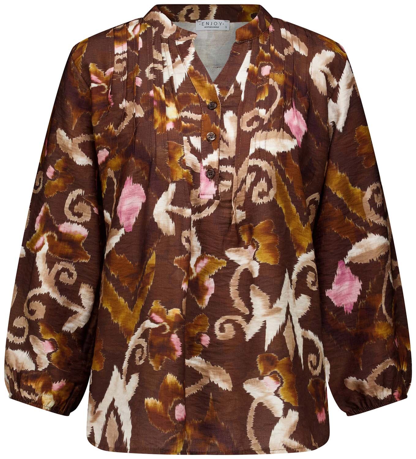 Enjoy Blouse Bruin