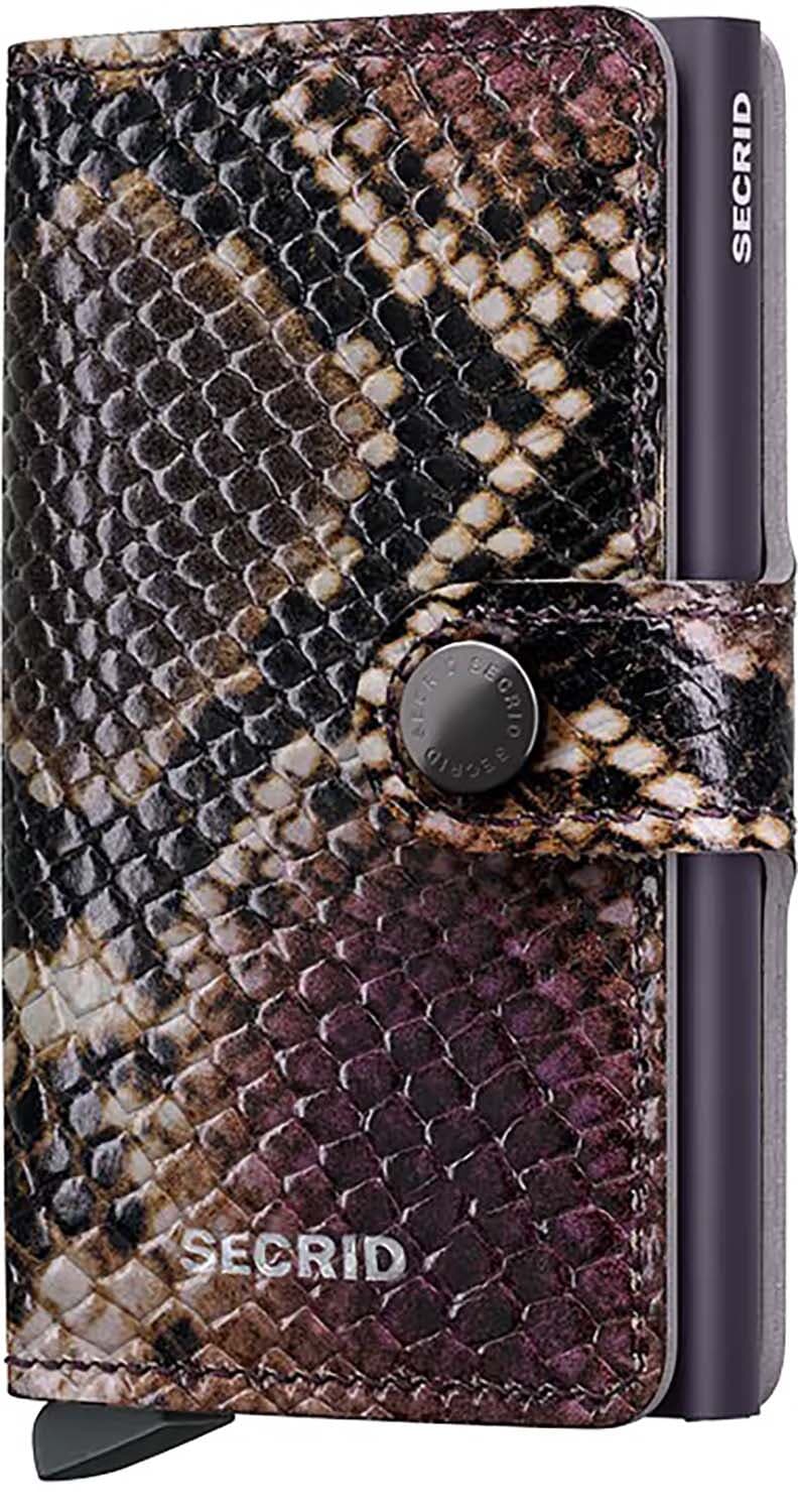 Secrid Miniwallet Serpent Purple Paars