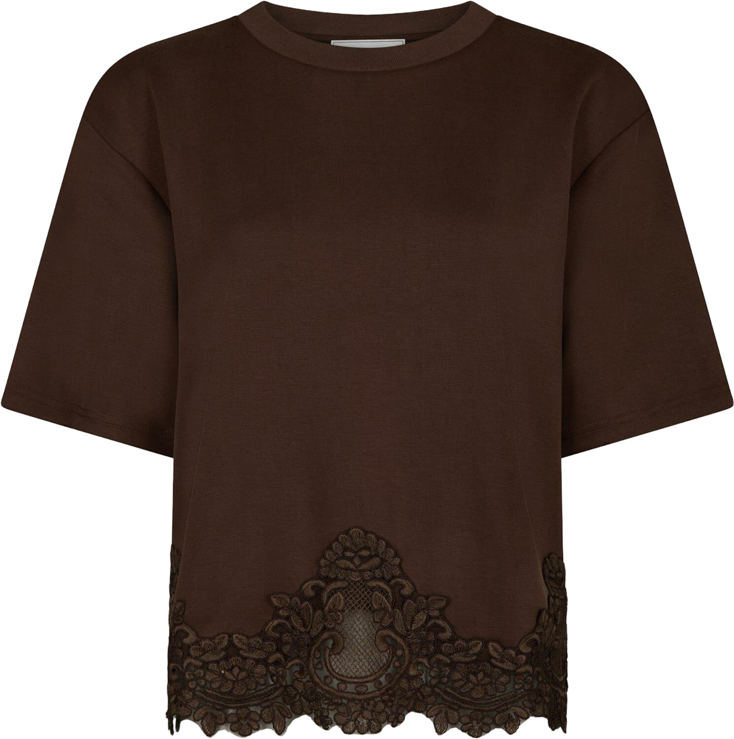 Neo Noir Top Iria Lace Bruin