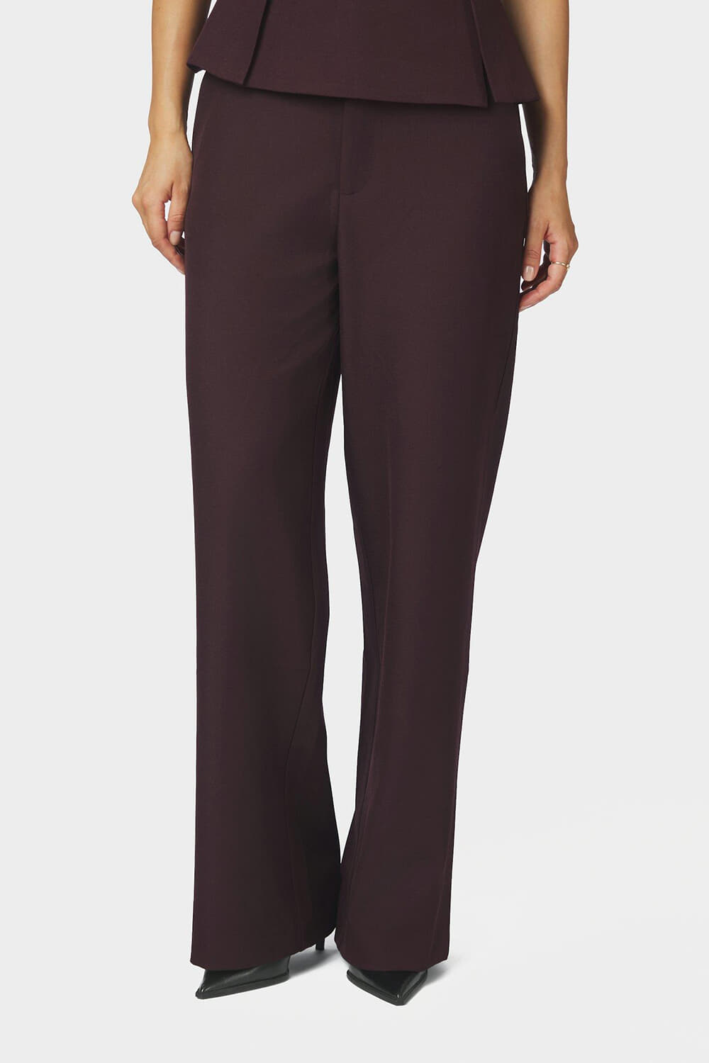 Neo Noir Broek Emmett Structure Bruin