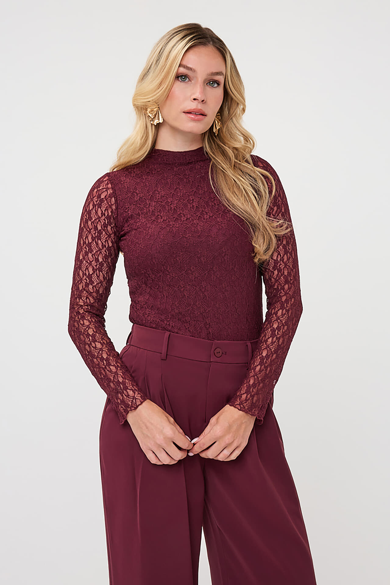 Esqualo Top Lace Brick
