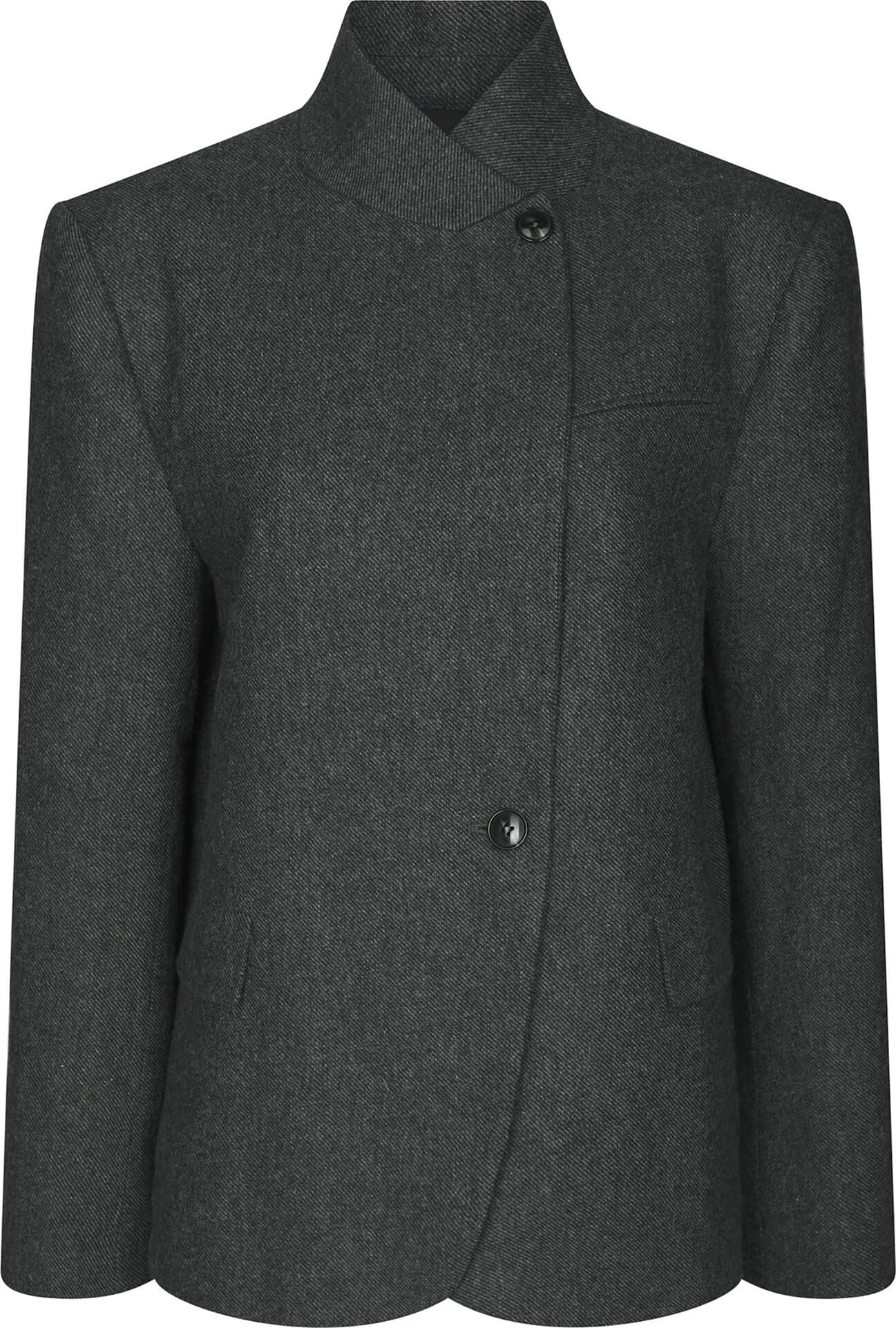 Neo Noir Blazer Nerine Antraciet