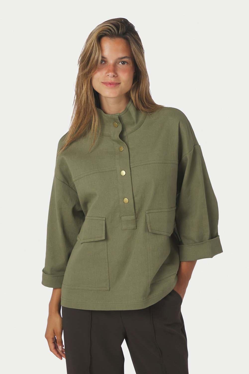 Neo Noir Jas Elvina Utility  Army