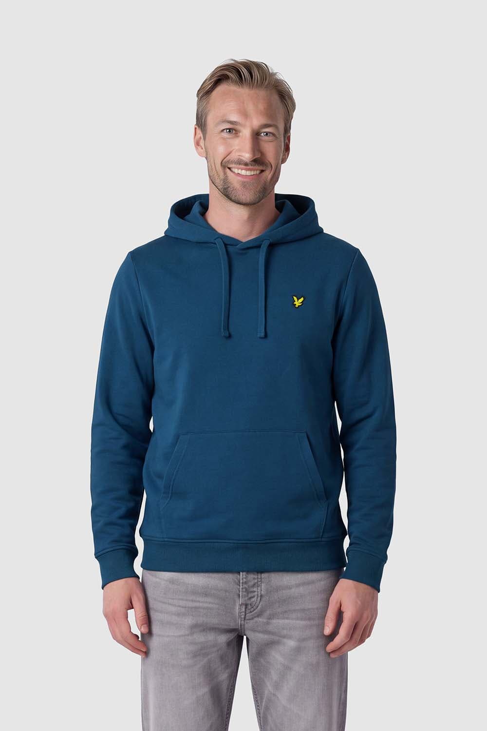 Lyle & Scott Hoodie Blauw