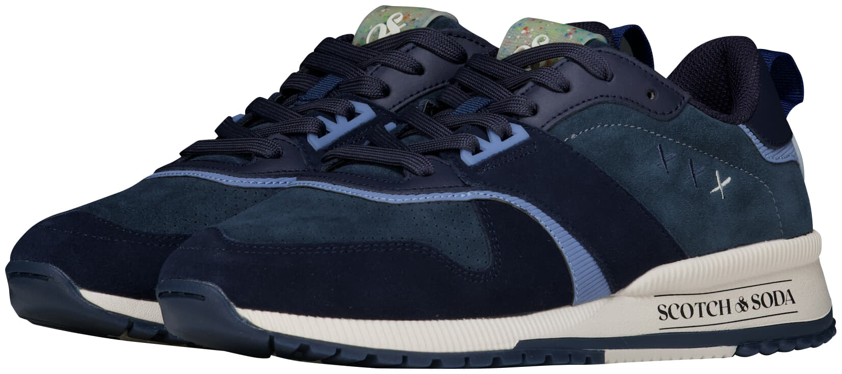 Scotch & Soda Sneakers Vivex Blauw
