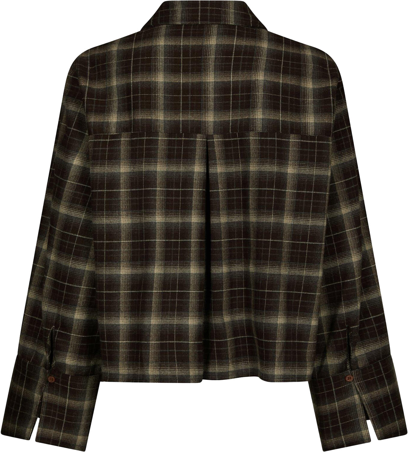 Neo Noir Blouse Jaylin Check Donker Bruin