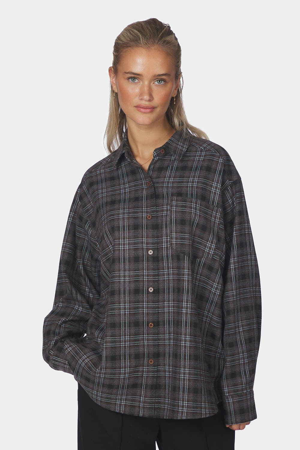 Neo Noir Blouse Dalma Check Multi