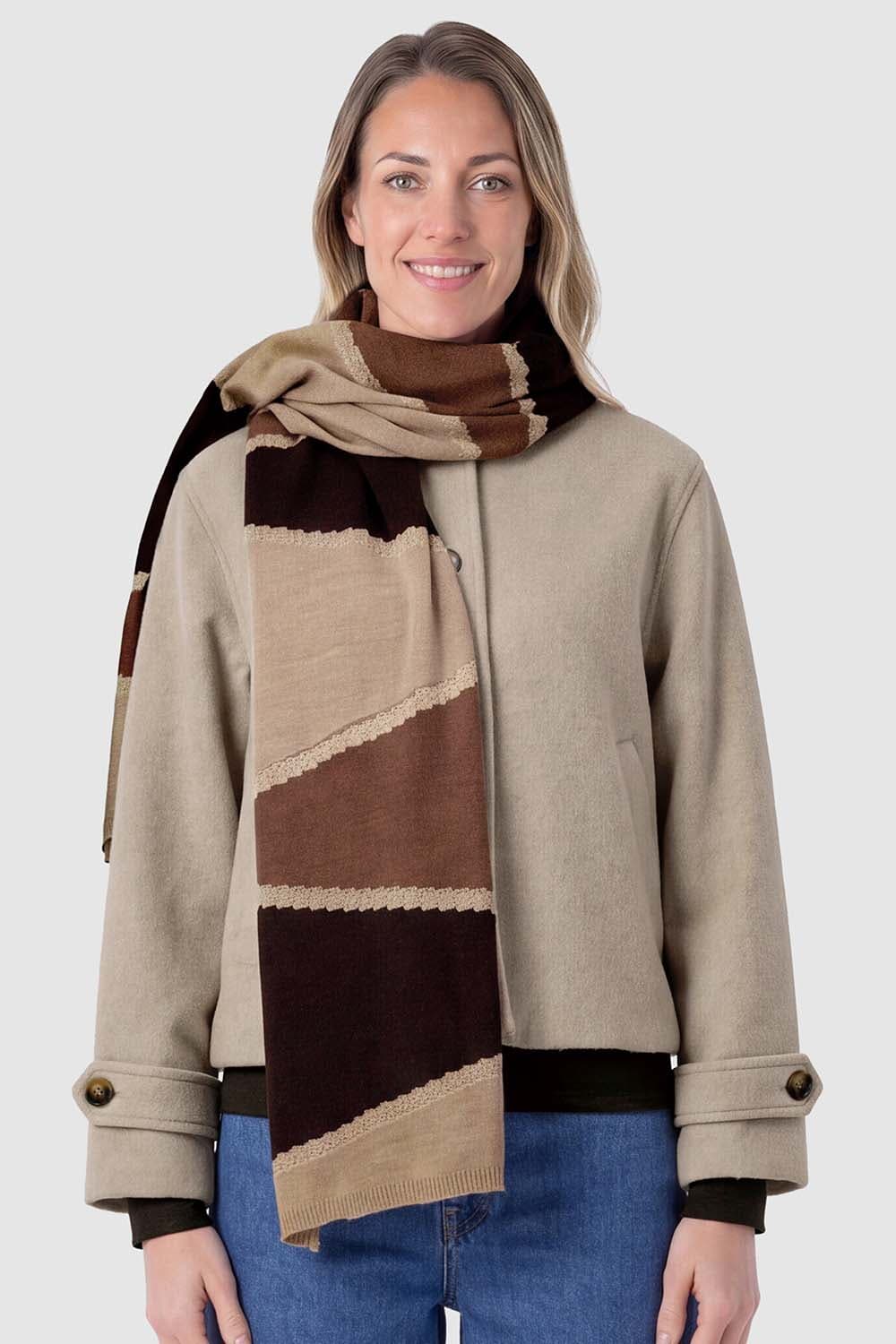 Zo Sjaal Taupe