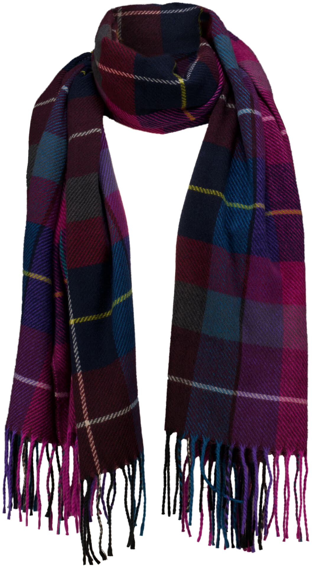 Zo Sjaal Bordeaux Rood