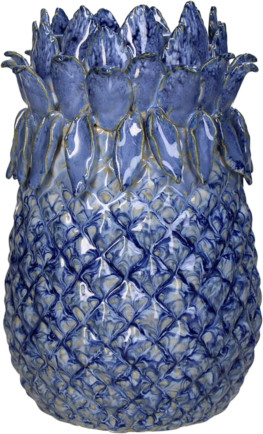 Bomont Collection Kaarsenhouder 13,5 x 13,5 x 21,5 cm Blauw