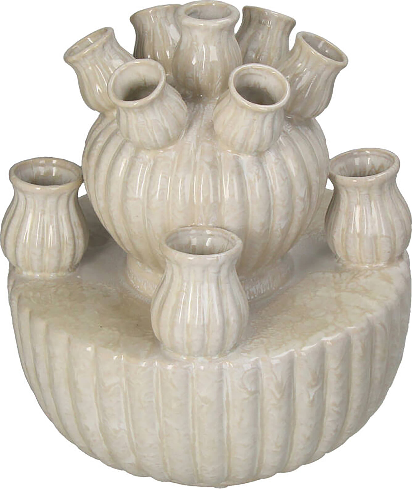 Bomont Collection Vaas 23,5 x 23,5 x 27,5 cm Crème