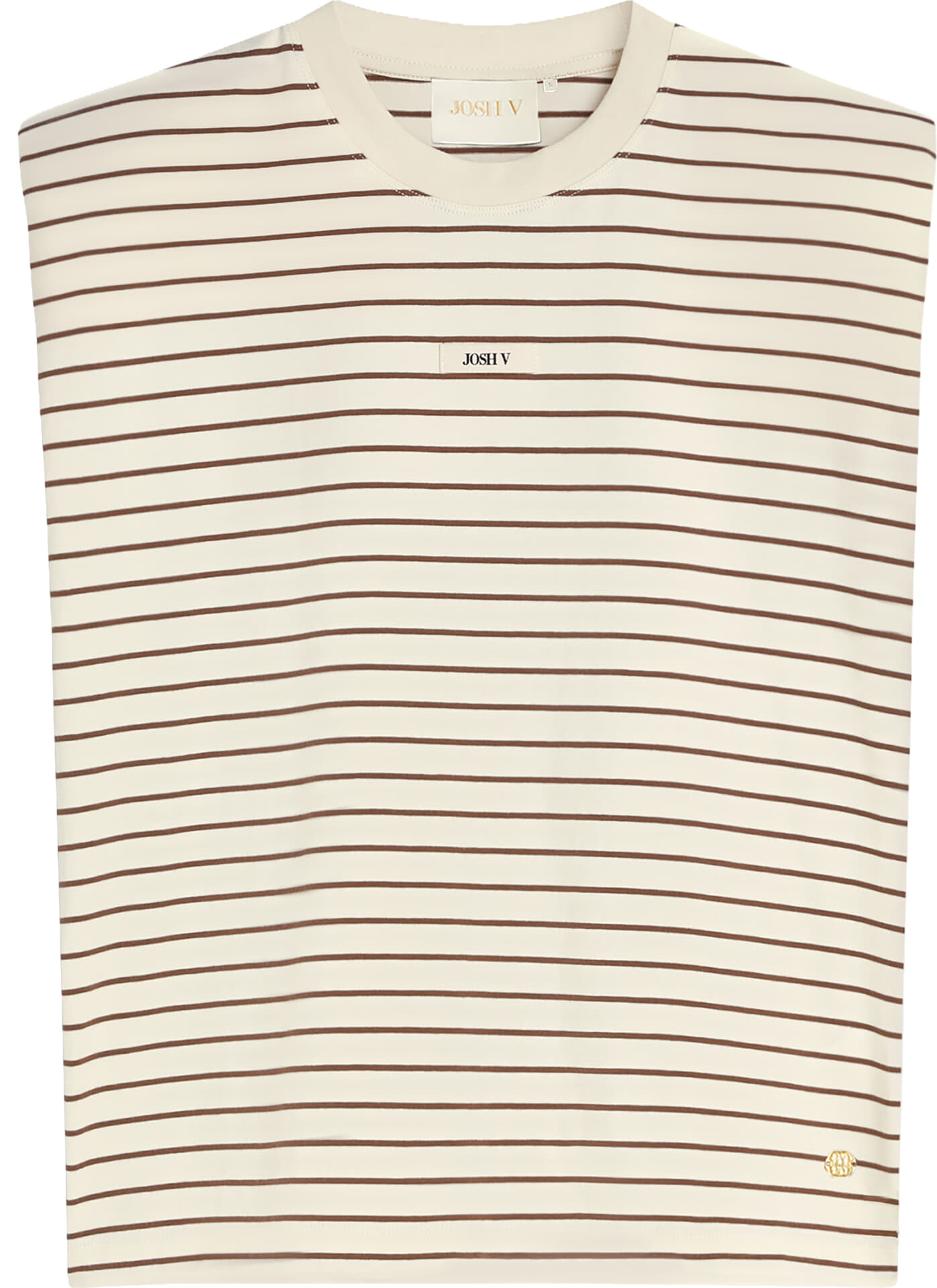 Josh V T-shirt JV-Sue with logo regular fit   Off White
