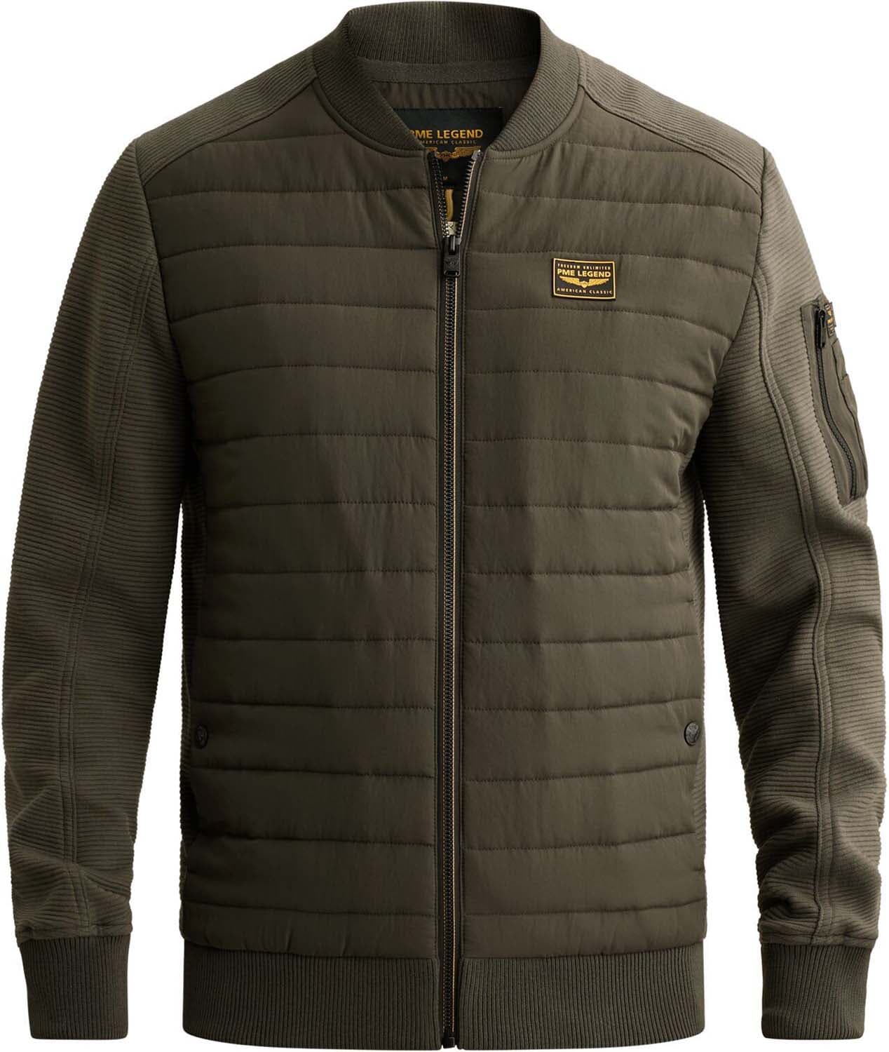 Pme Legend In-between jacket ottoman mixed pa Army