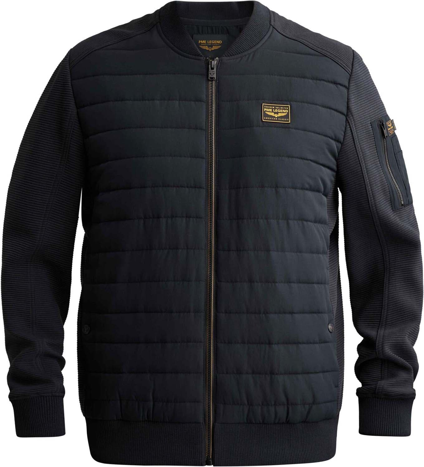 Pme Legend In-between jacket ottoman mixed pa Navy