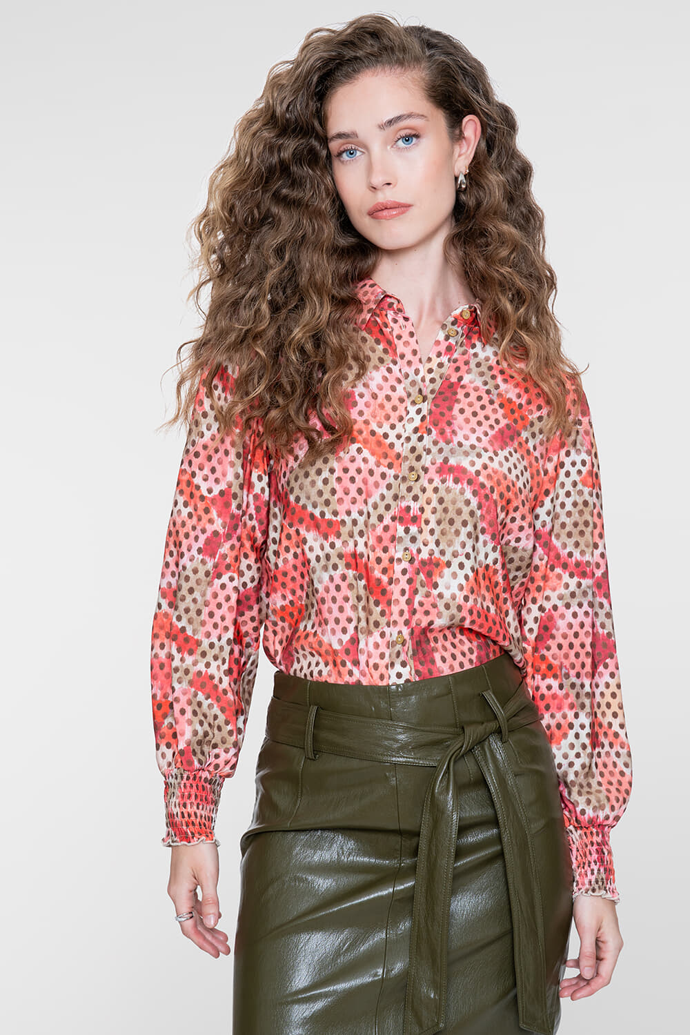 Geisha Blouse Koraal