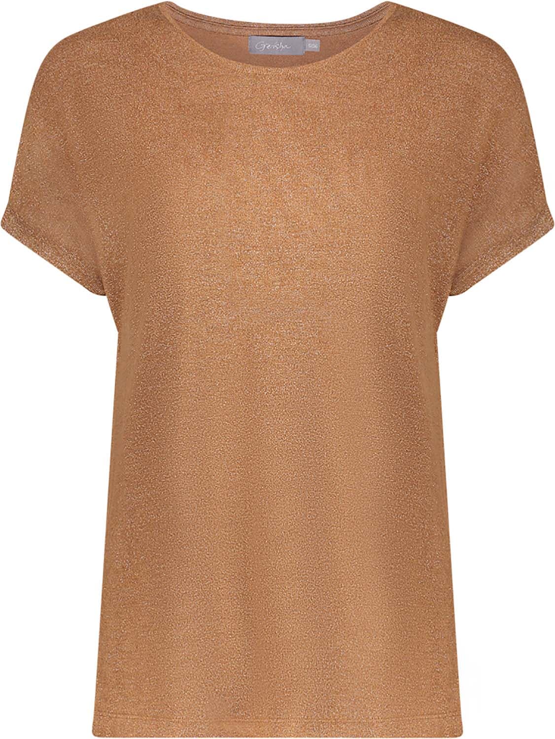 Geisha T-Shirt Sparkle Camel