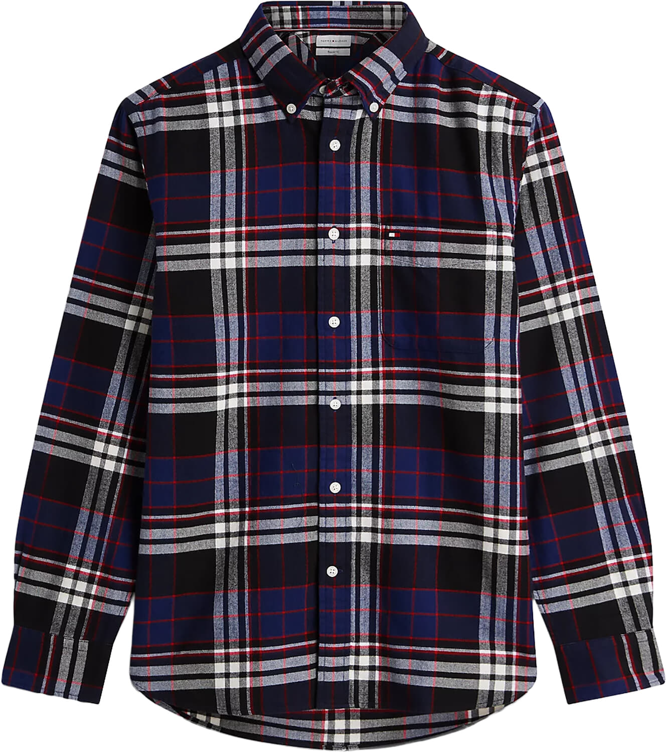 Tommy Hilfiger Overhemd  Flannel Tart Navy