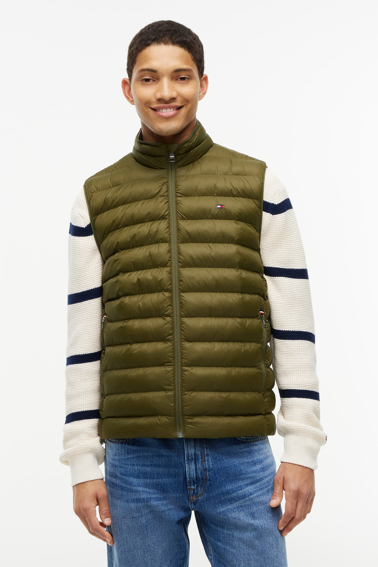 Tommy Hilfiger Bodywarmer Packable Army