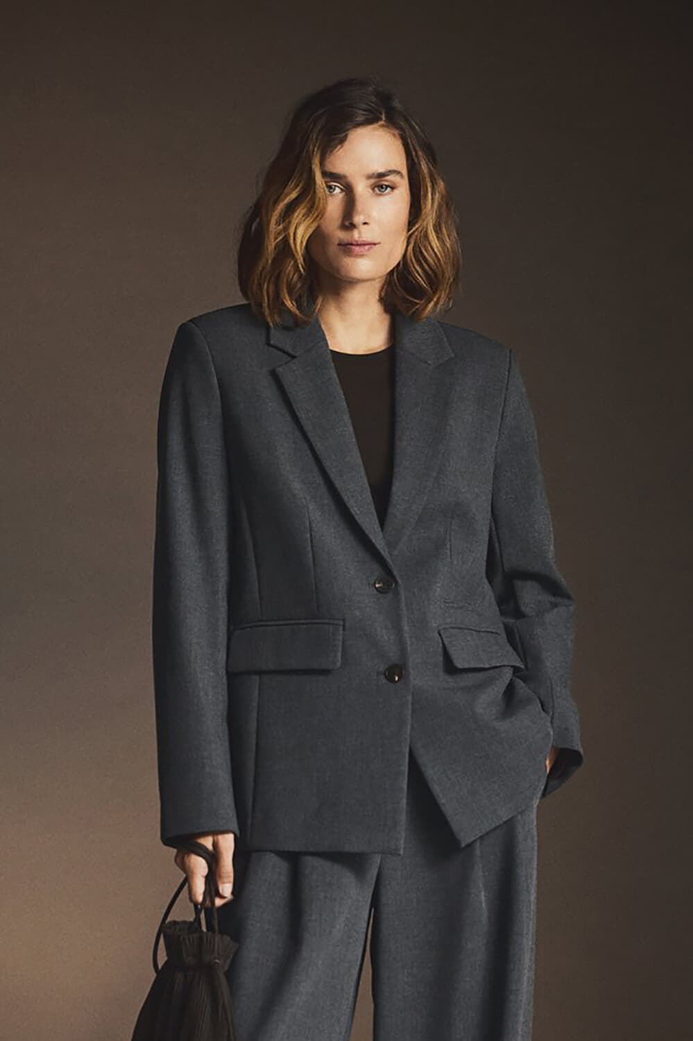 MSCH Copenhagen Blazer Inge Henrike Loose  Grijs