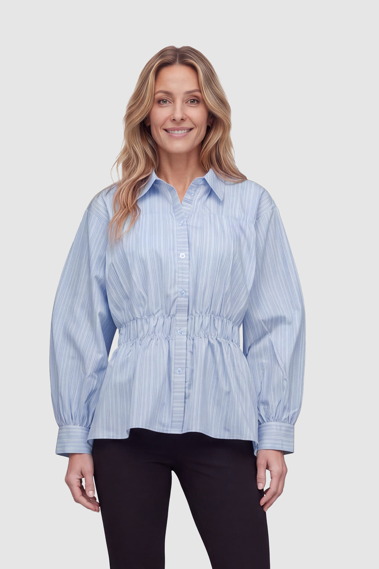 Tooday Blouse Dotty Blauw