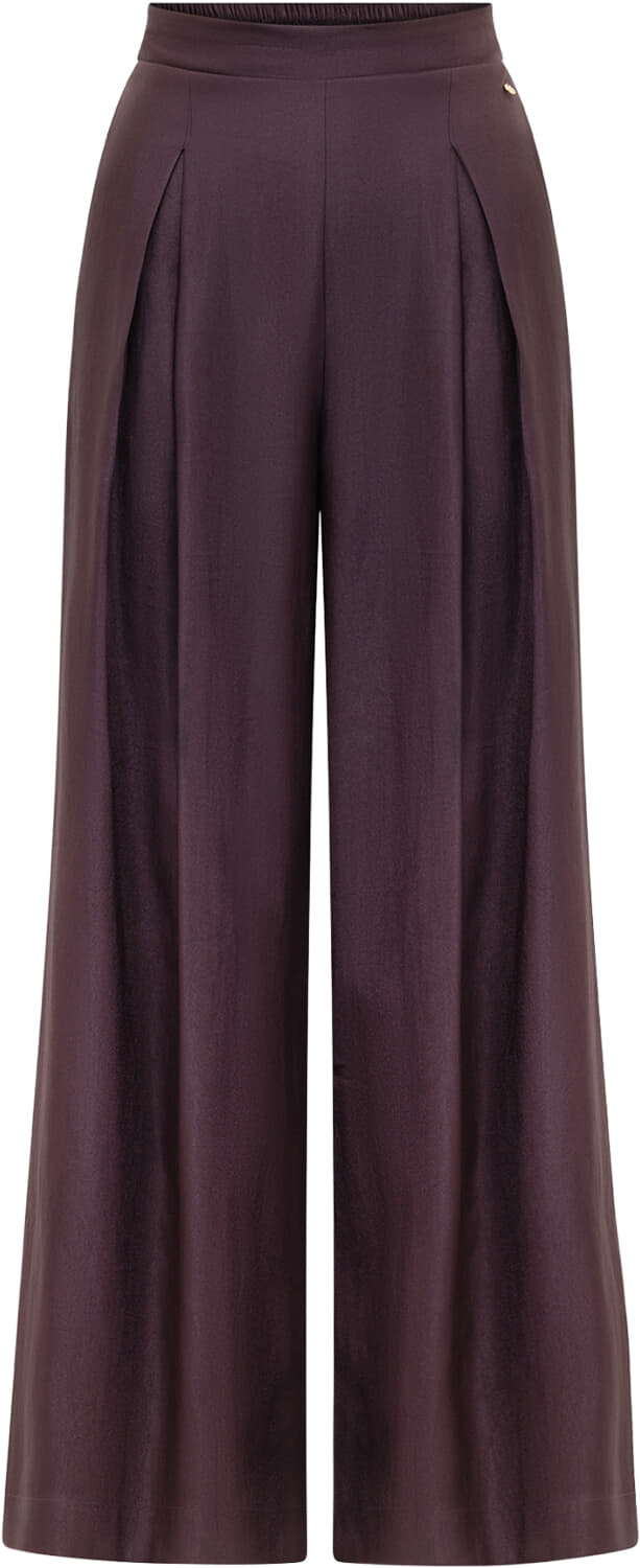 Label Dot Broek Rindee Bordeaux Rood