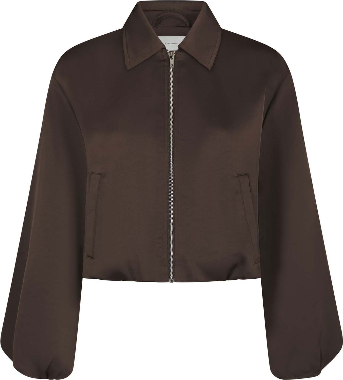 Neo Noir Denielle Heavy Sateen Jacket Bruin