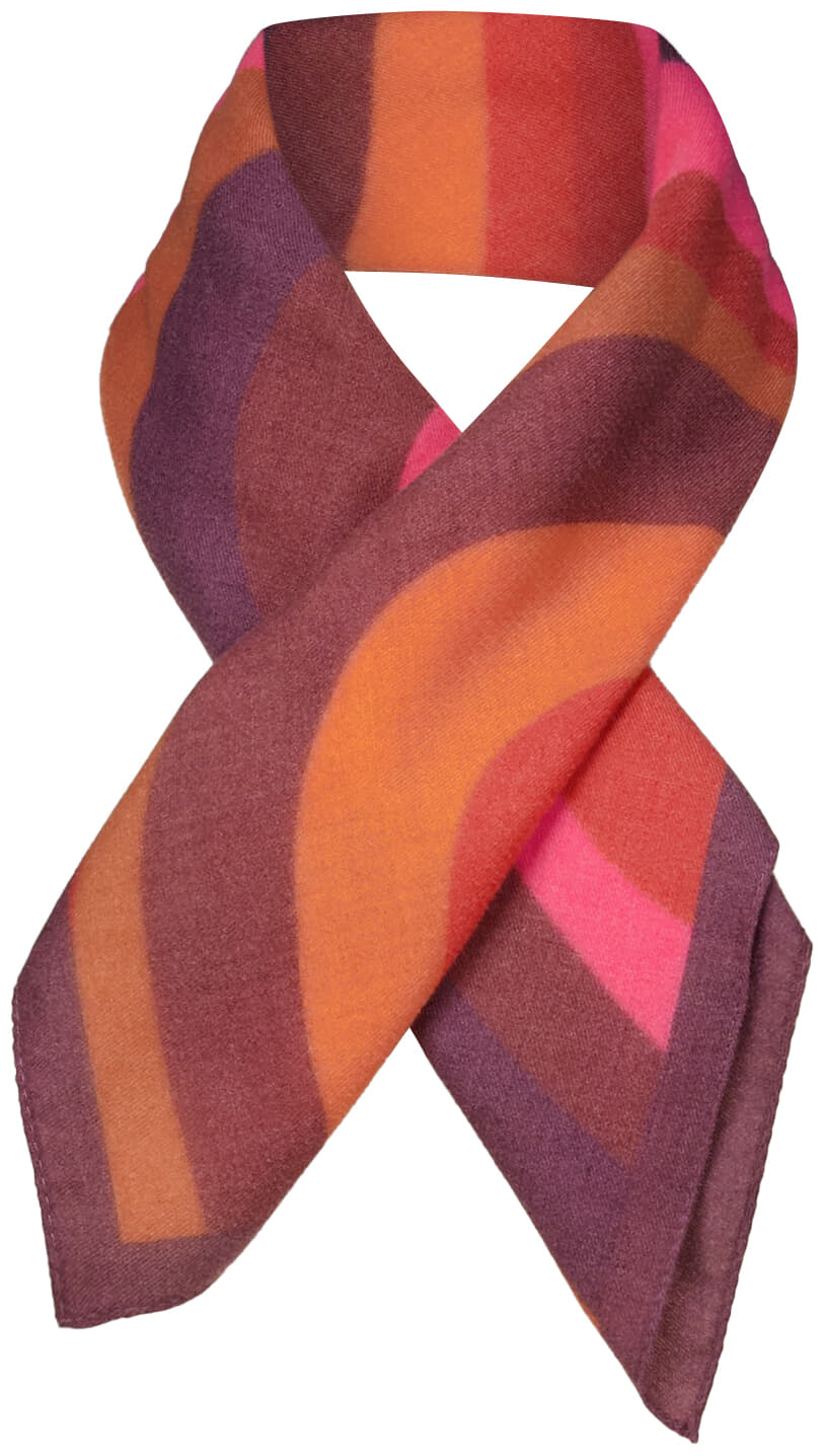Zo Sjaal Bordeaux Rood