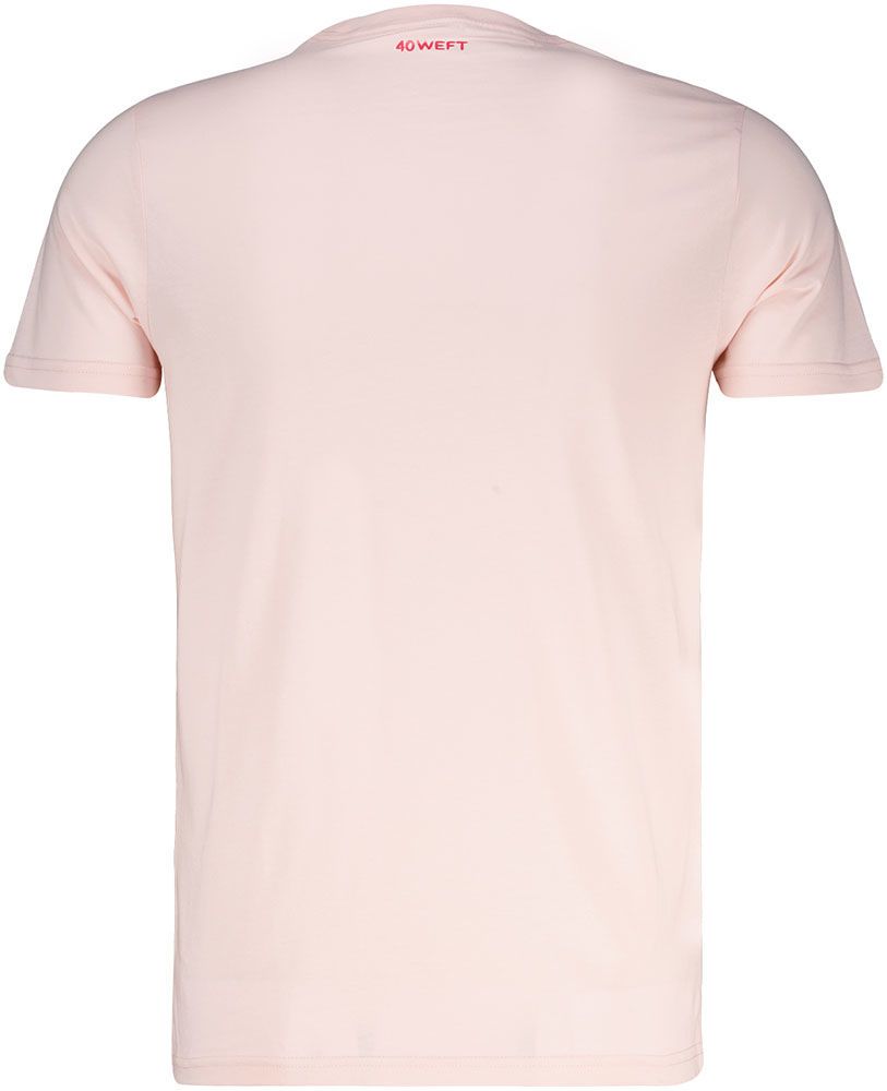40weft T-Shirt Girocollo Roze