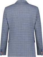 blazer check Blauw