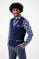 waistcoat pique Blauw