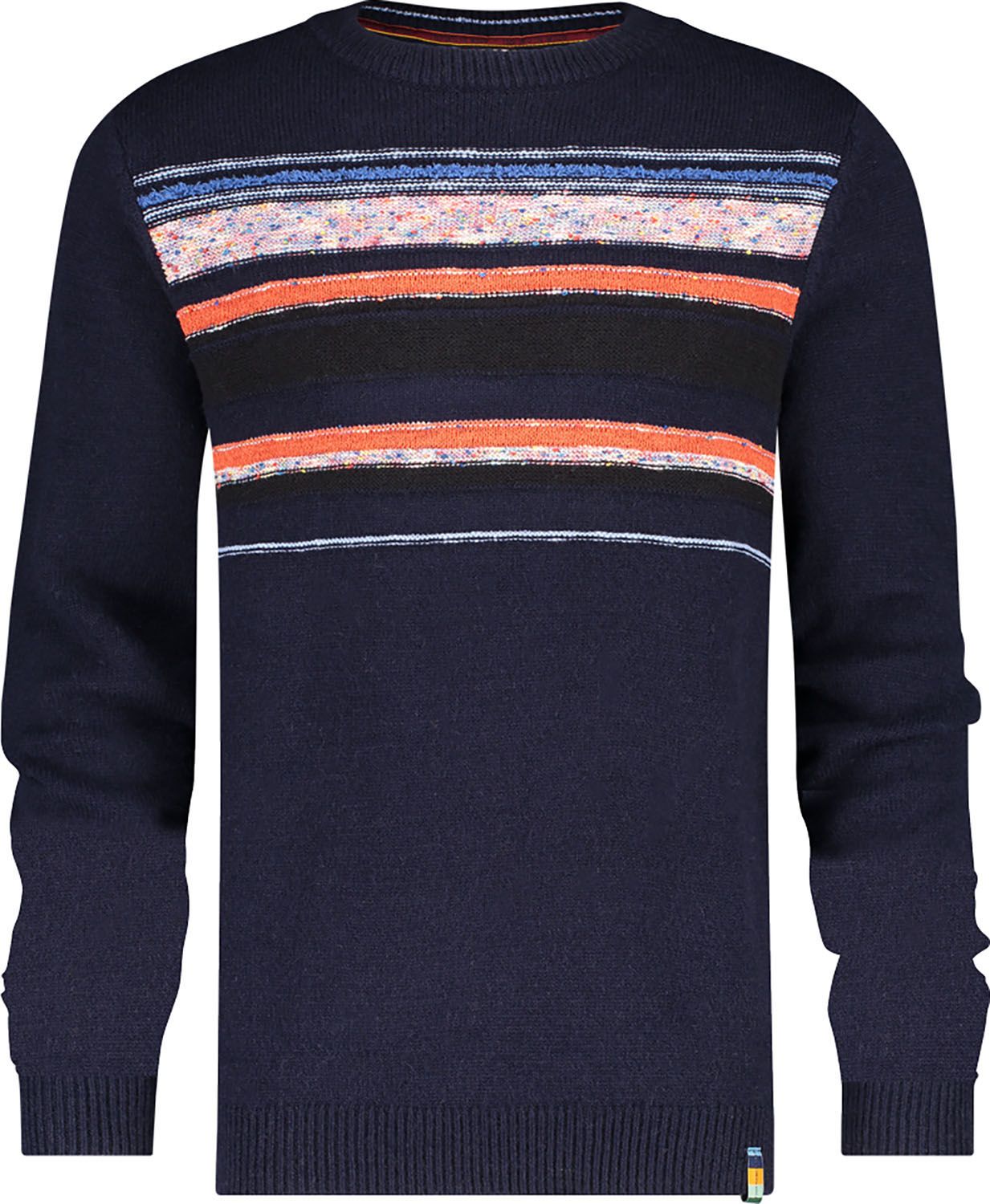 A Fish Named Fred Pullover Fancy Donkerblauw