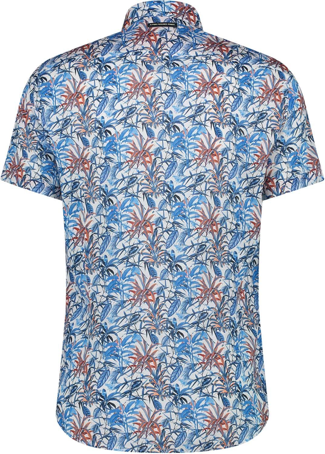 A Fish Named Fred Shirt Blauw