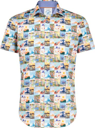 A Fish Named Fred Shirt ss brazil posters Blauw