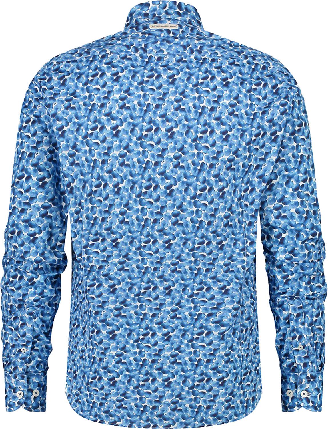 A Fish Named Fred Shirt Shell Blauw