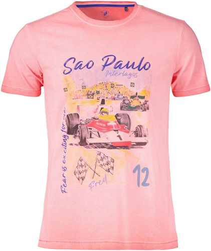 A Fish Named Fred t-shirt racing car Oranje