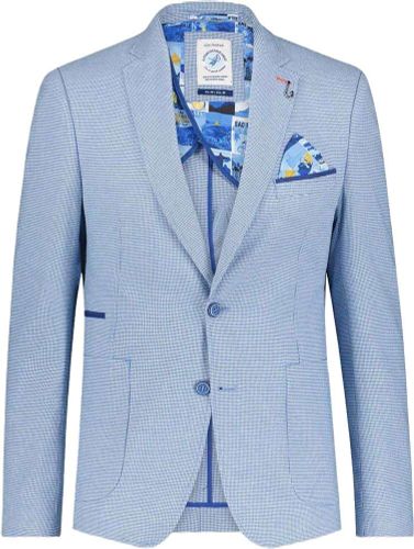 A Fish Named Fred blazer small check Blauw