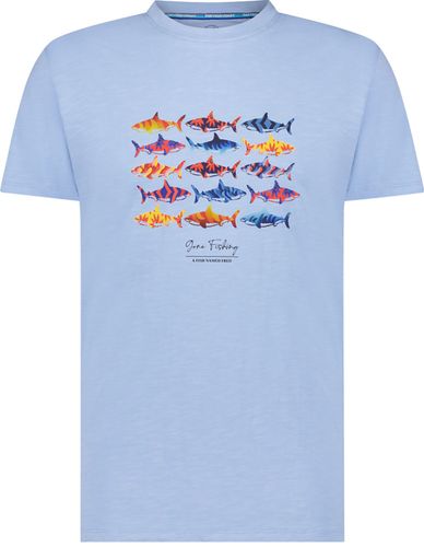 A Fish Named Fred t-shirt shark Blauw